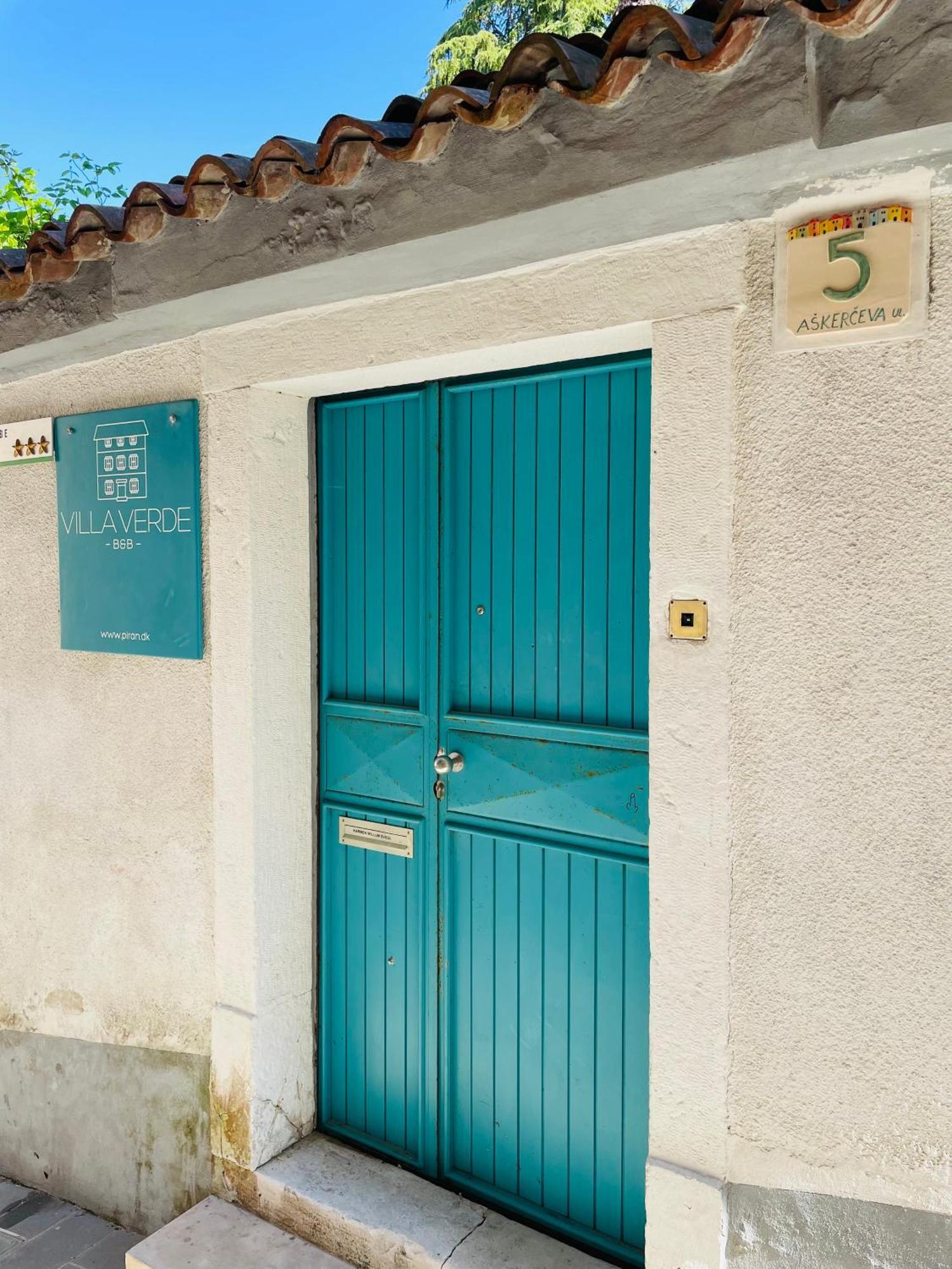 Villa Verde Piran, Authentic Mediterranean Stay Екстериор снимка